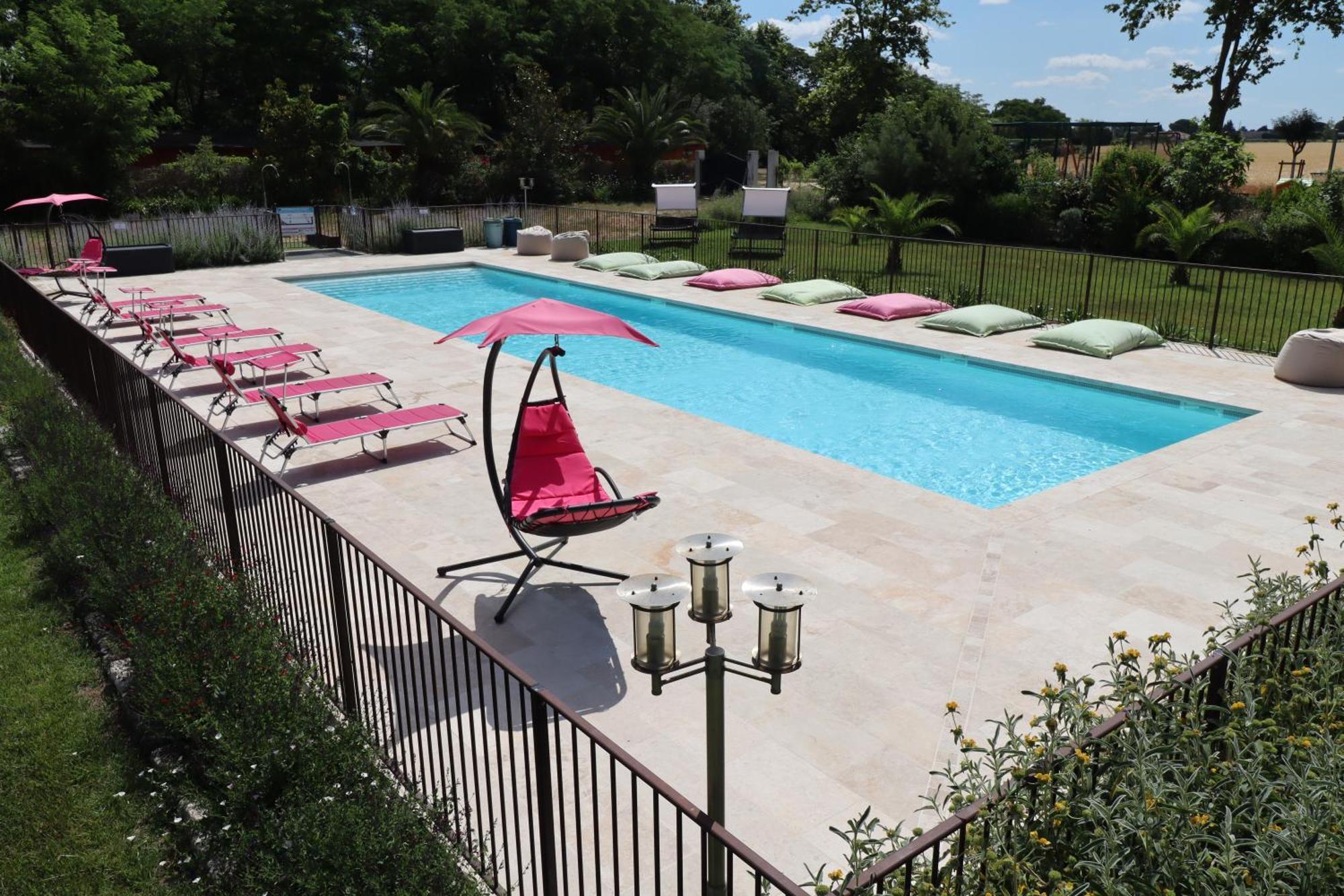 Chambres D'Hotes Avec Jacuzzi Et Piscine Au Mas De Cadoule Saint-Just  エクステリア 写真